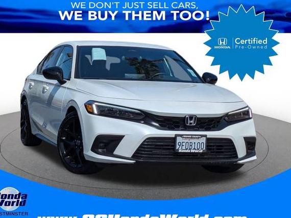 HONDA CIVIC 2023 19XFL2H82PE005581 image