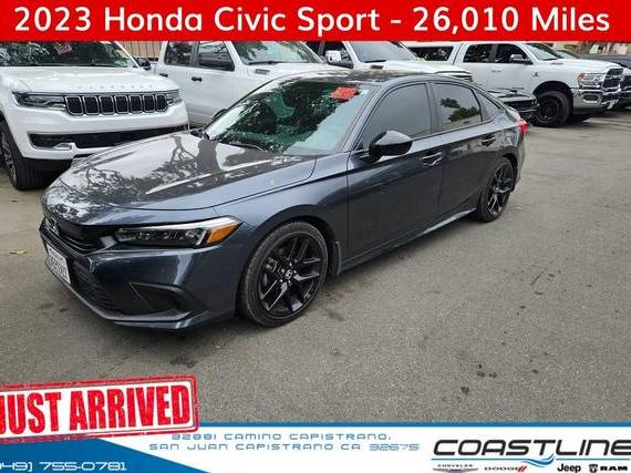 HONDA CIVIC 2023 2HGFE2F55PH516775 image