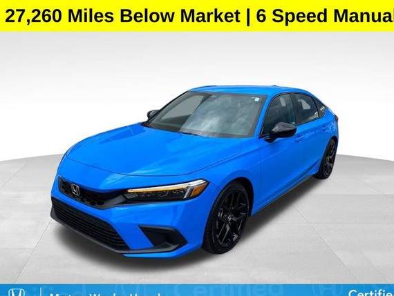 HONDA CIVIC 2023 19XFL2G88PE025383 image