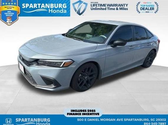 HONDA CIVIC 2023 2HGFE2F54PH563487 image