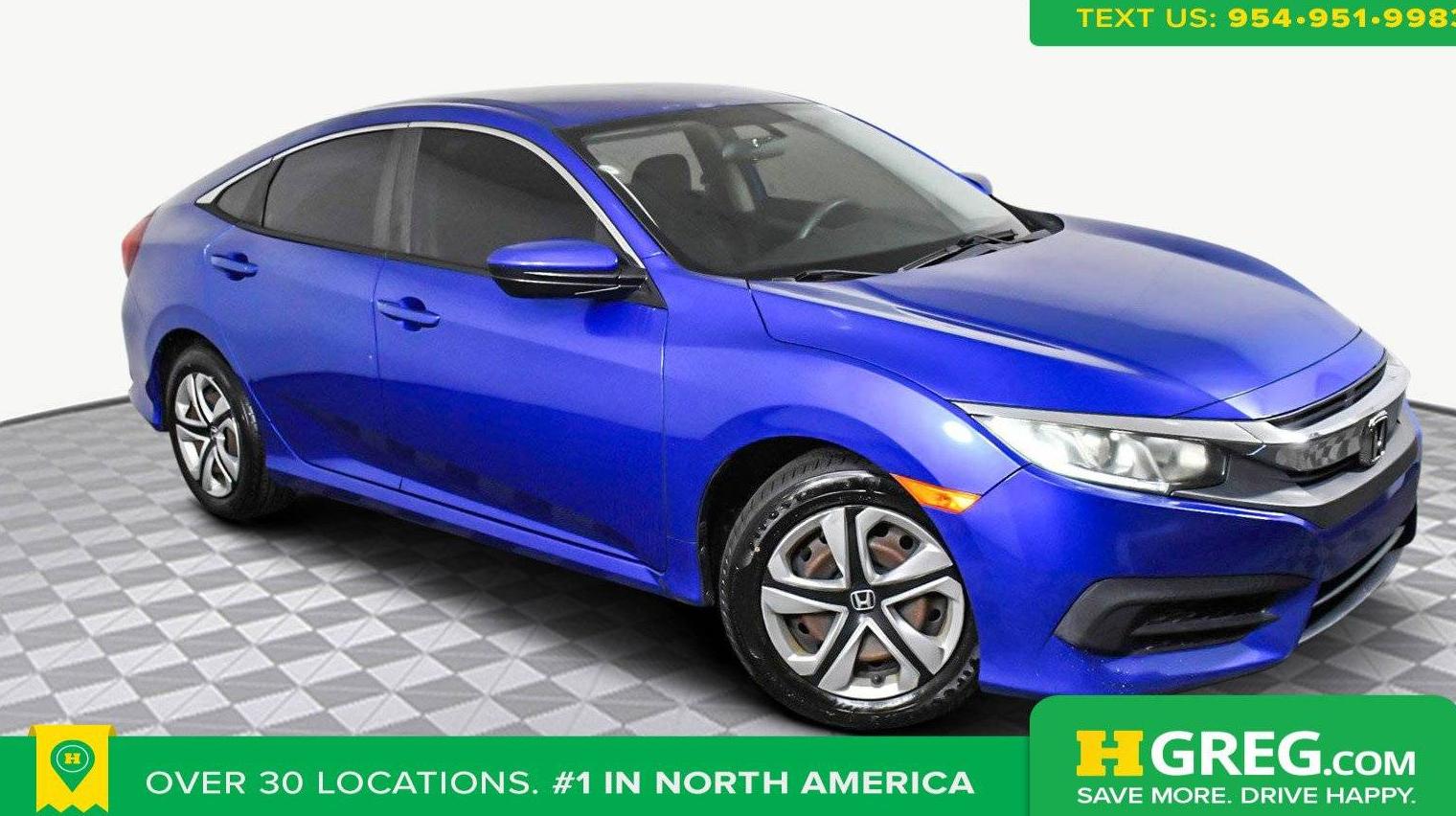 HONDA CIVIC 2016 19XFC2F58GE066474 image