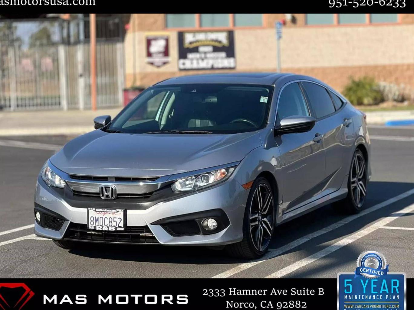 HONDA CIVIC 2016 2HGFC1F82GH651867 image