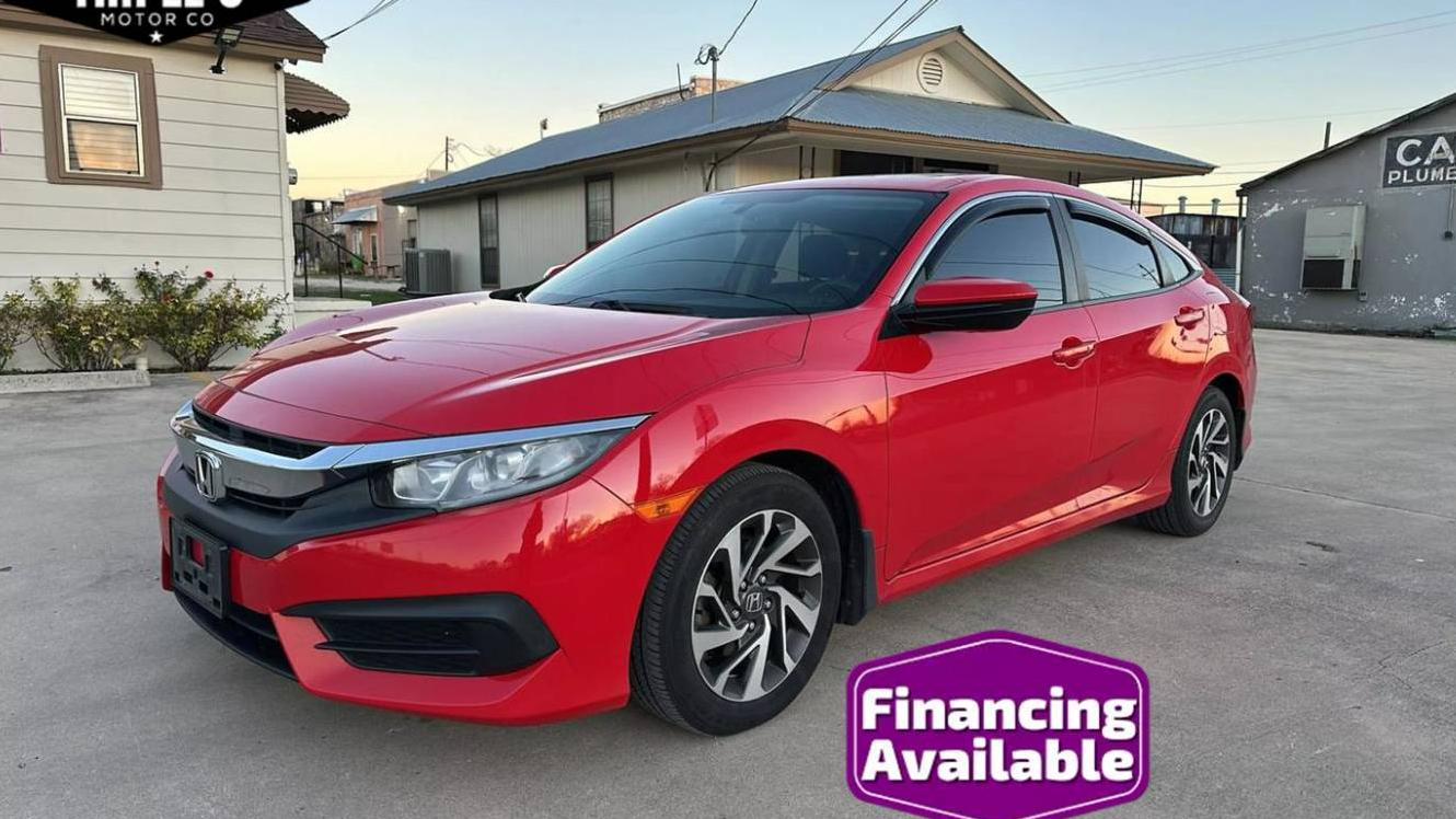 HONDA CIVIC 2016 2HGFC2F75GH576966 image