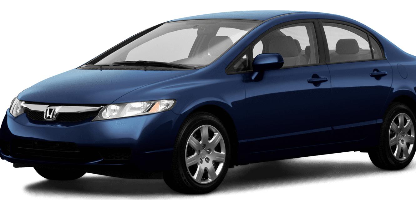 HONDA CIVIC 2009 19XFA16589E042582 image