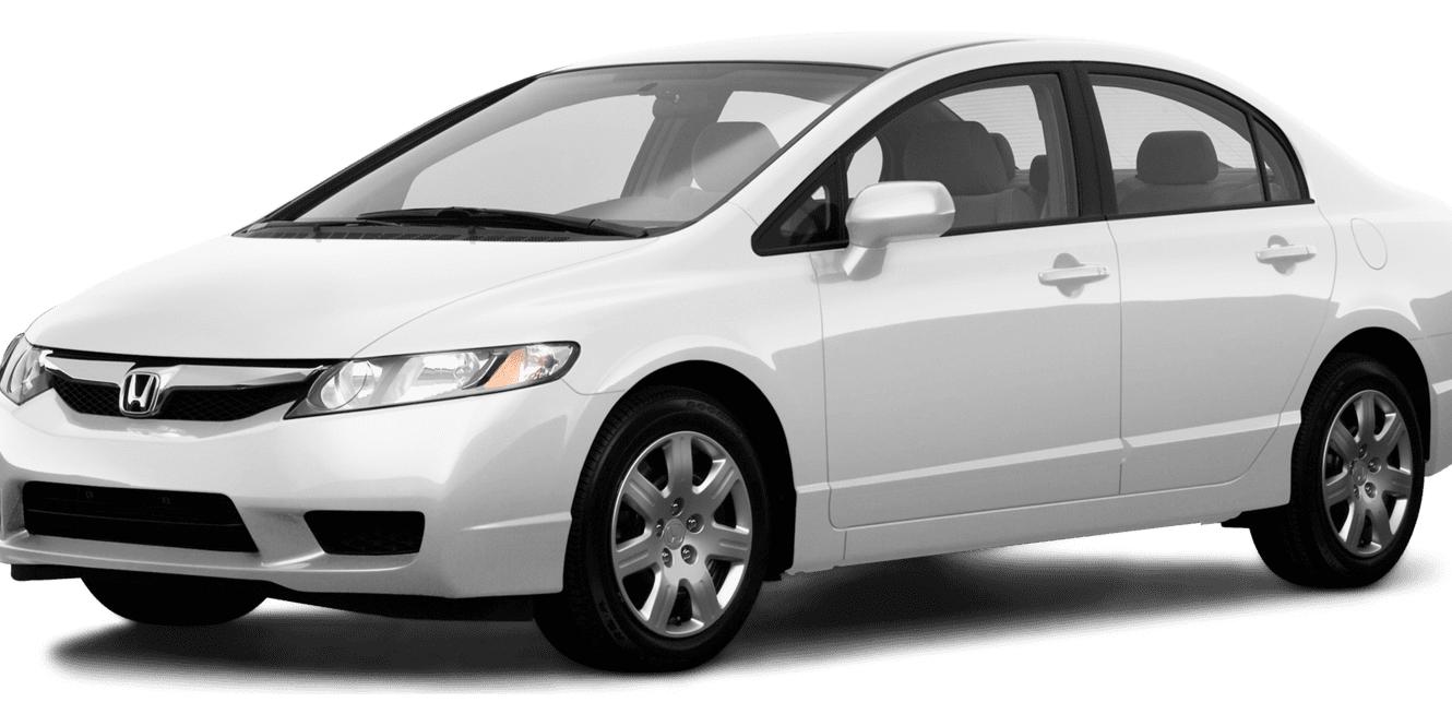 HONDA CIVIC 2009 19XFA165X9E006585 image