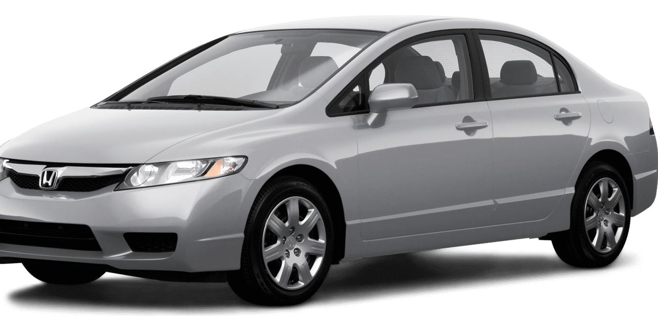 HONDA CIVIC 2009 19XFA165X9E031325 image