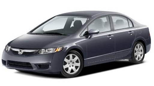 HONDA CIVIC 2009 19XFA16559E030468 image