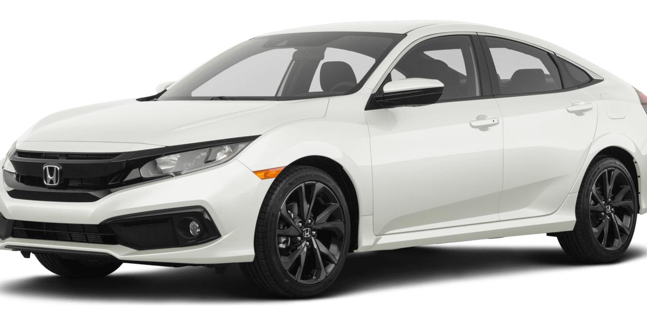 HONDA CIVIC 2019 19XFC2F83KE037354 image