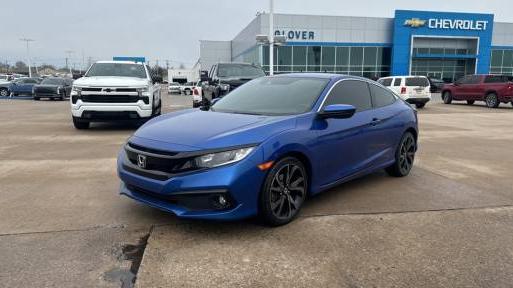 HONDA CIVIC 2019 2HGFC4B87KH307614 image
