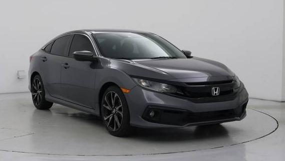 HONDA CIVIC 2019 2HGFC2F81KH555548 image