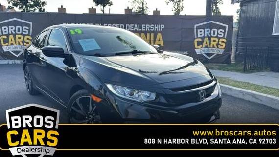 HONDA CIVIC 2019 2HGFC2F80KH527949 image