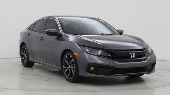 HONDA CIVIC 2019 2HGFC2F80KH591229 image