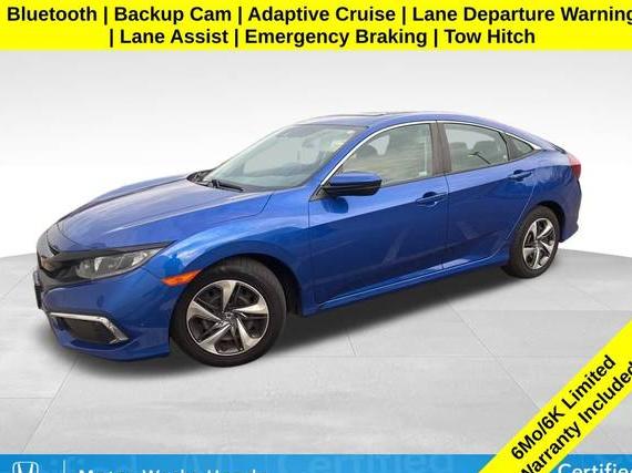 HONDA CIVIC 2019 19XFC2F6XKE018380 image