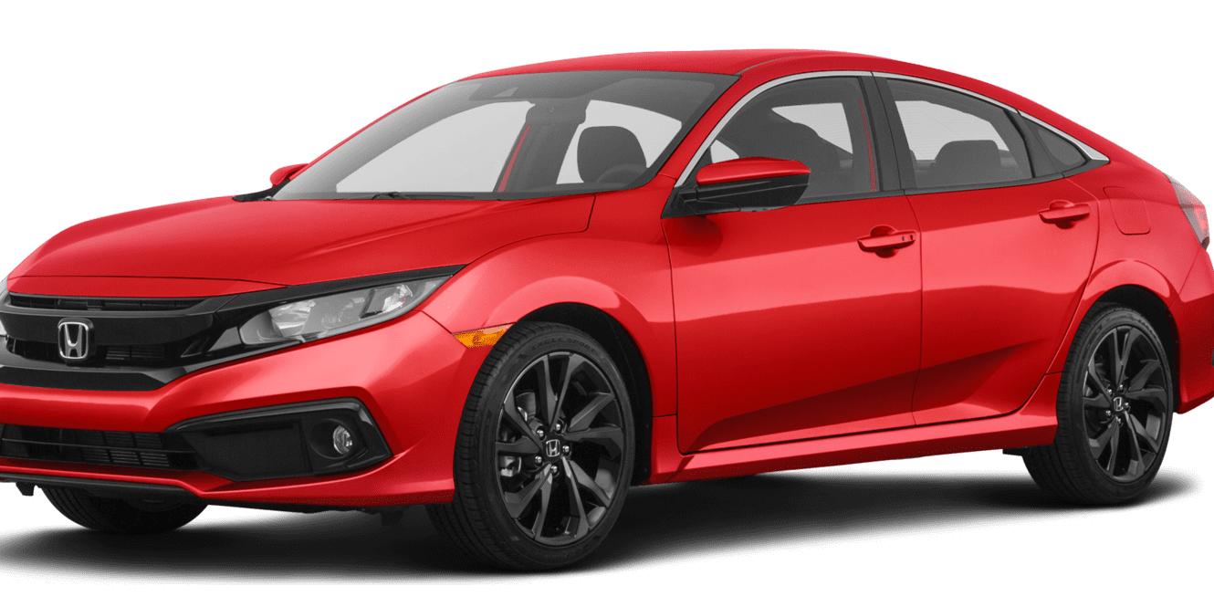 HONDA CIVIC 2019 2HGFC2F80KH583891 image