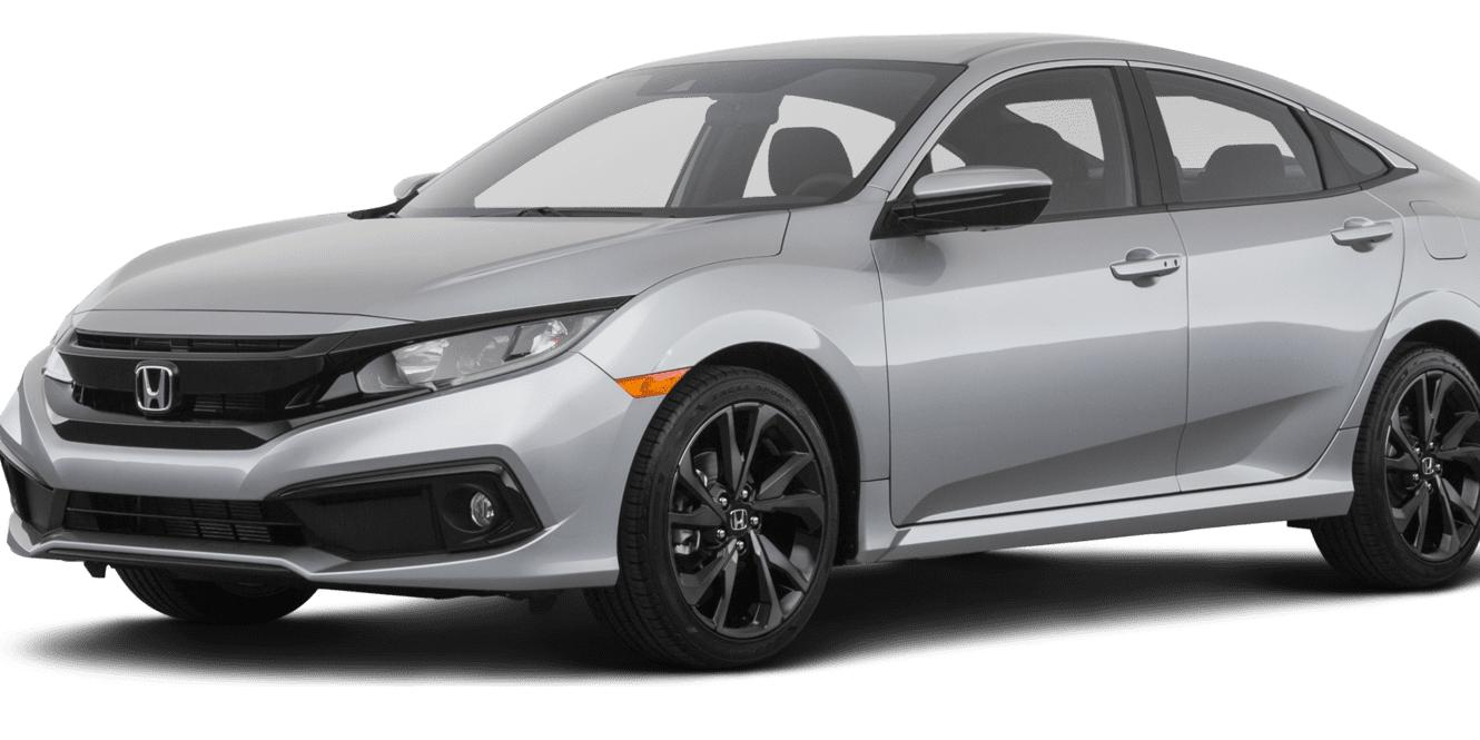 HONDA CIVIC 2019 2HGFC2F89KH555586 image