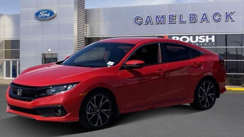 HONDA CIVIC 2019 2HGFC2F86KH540124 image