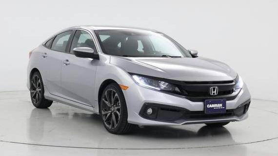 HONDA CIVIC 2019 19XFC2F82KE210619 image