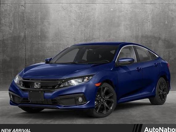 HONDA CIVIC 2019 2HGFC2F85KH604623 image