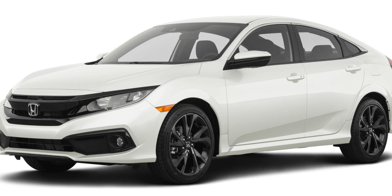 HONDA CIVIC 2019 2HGFC2F82KH544445 image