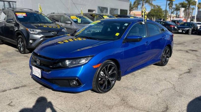 HONDA CIVIC 2019 2HGFC2F87KH525275 image