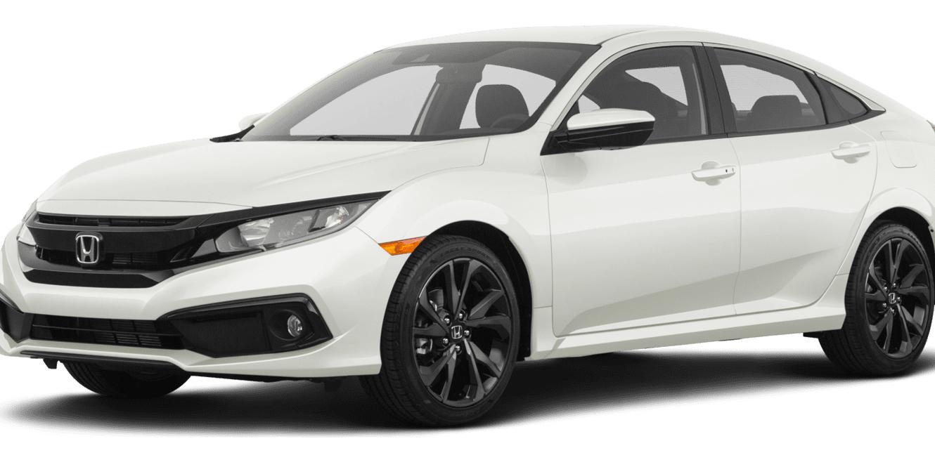 HONDA CIVIC 2019 2HGFC2F83KH544180 image