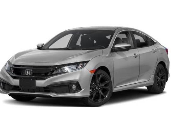 HONDA CIVIC 2019 2HGFC4B81KH300352 image