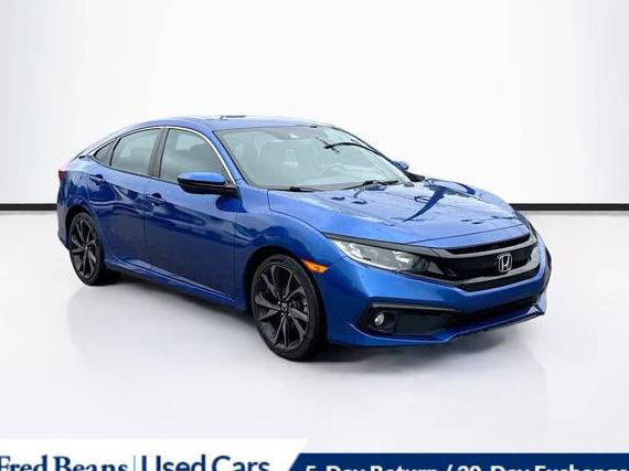 HONDA CIVIC 2019 2HGFC2E86KH541436 image