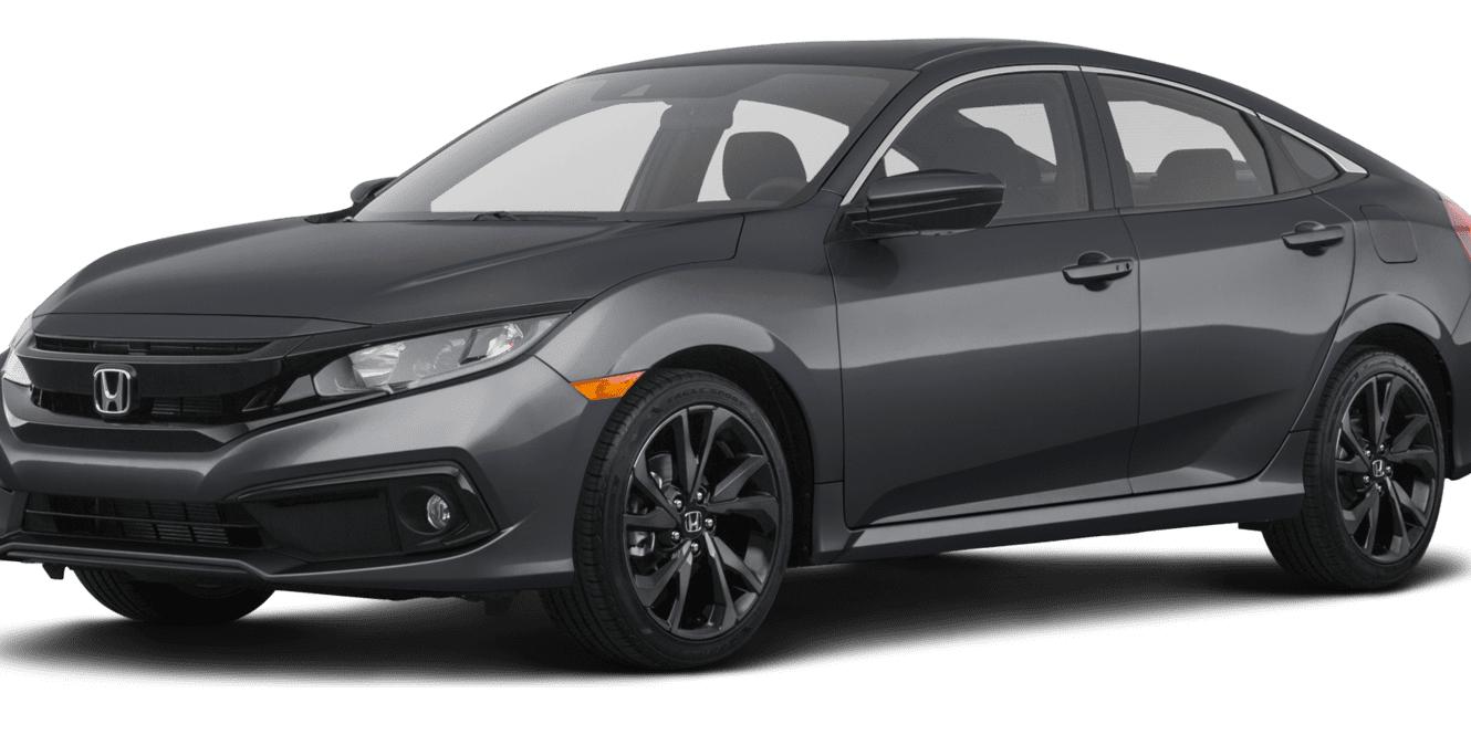 HONDA CIVIC 2019 2HGFC2F83KH500843 image