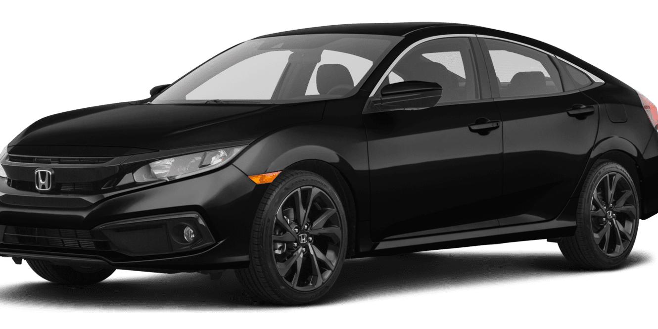 HONDA CIVIC 2019 19XFC2F85KE207049 image