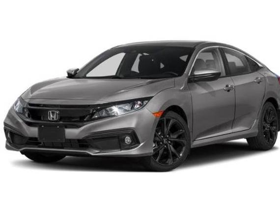 HONDA CIVIC 2019 2HGFC2F87KH595133 image