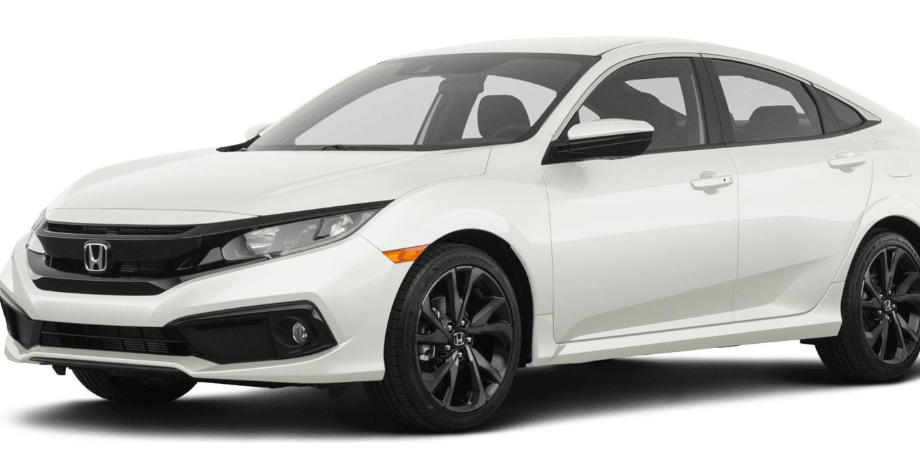 HONDA CIVIC 2019 2HGFC2F87KH594449 image