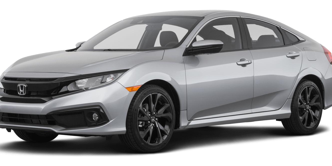 HONDA CIVIC 2019 2HGFC2F84KH500625 image