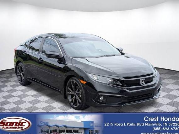 HONDA CIVIC 2019 19XFC2F80KE048568 image