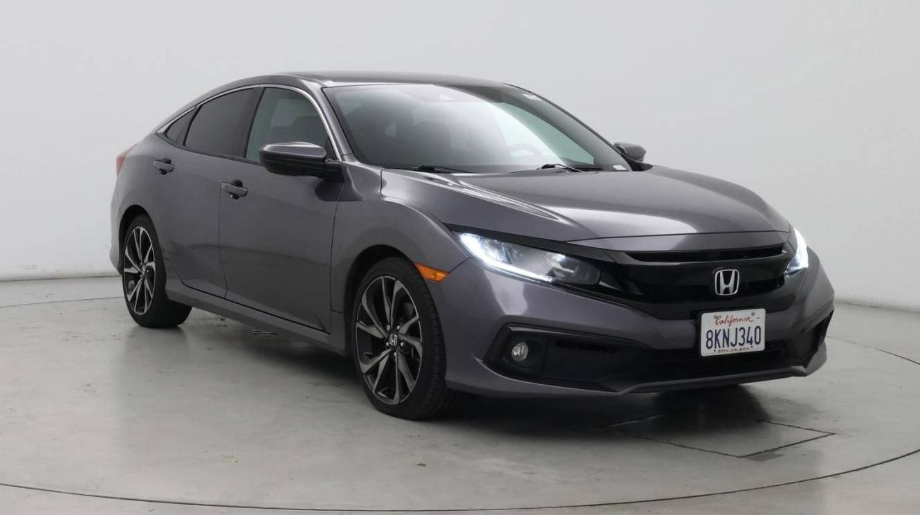 HONDA CIVIC 2019 2HGFC2F80KH555508 image