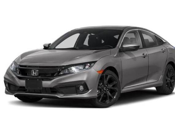HONDA CIVIC 2019 2HGFC2F84KH595588 image