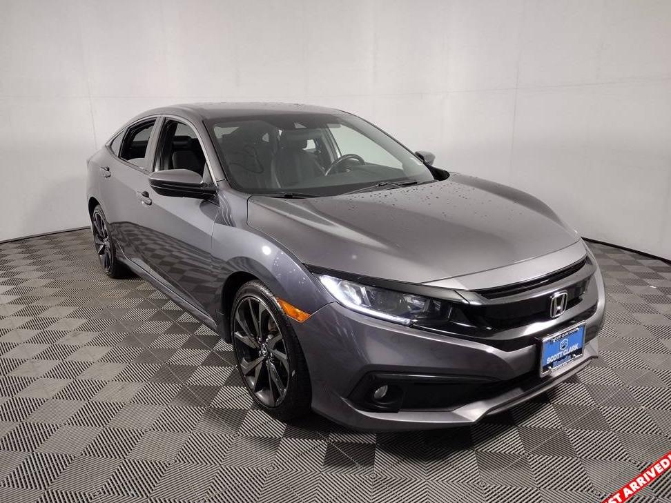 HONDA CIVIC 2019 2HGFC2F83KH542235 image