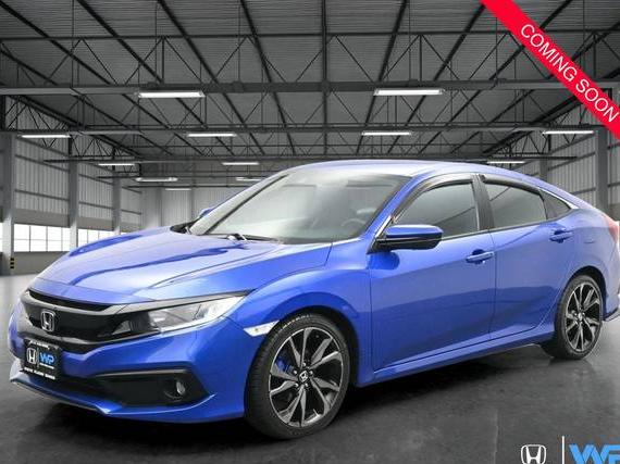 HONDA CIVIC 2019 2HGFC2F83KH553011 image