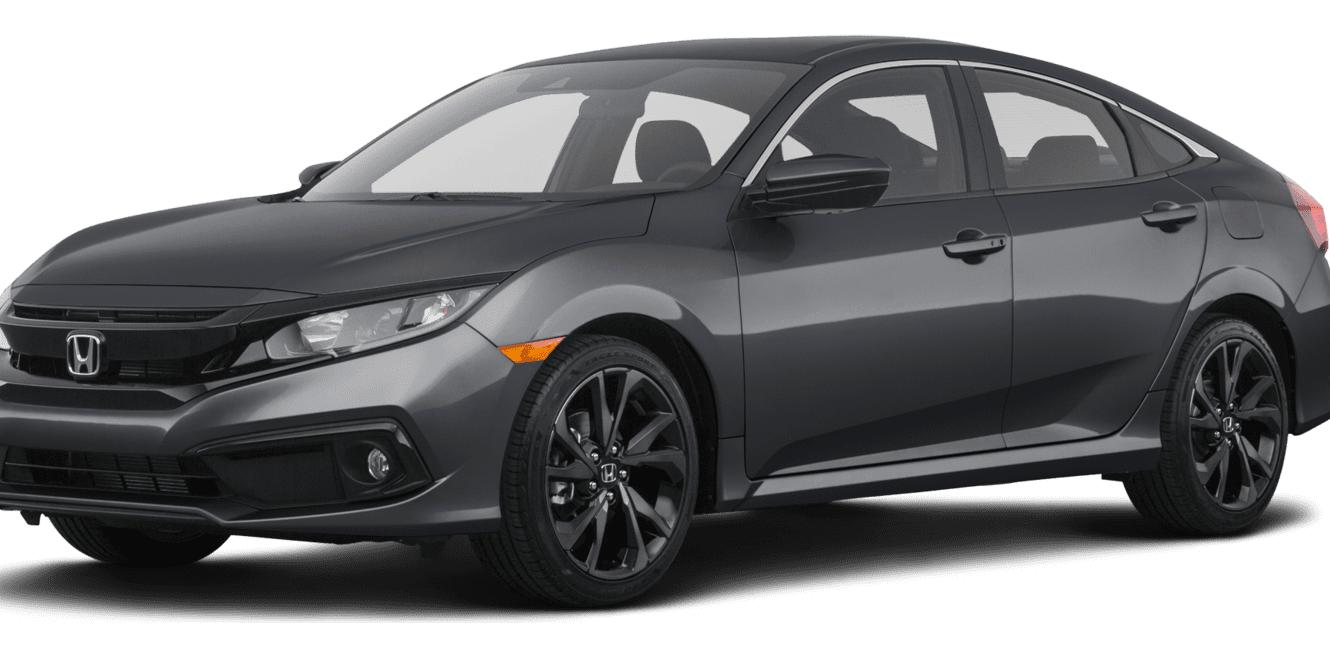 HONDA CIVIC 2019 2HGFC2F81KH594432 image