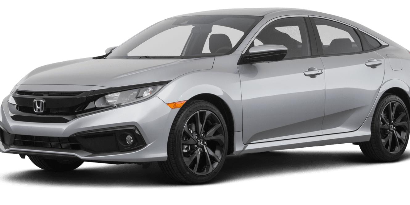 HONDA CIVIC 2019 2HGFC2F87KH599229 image