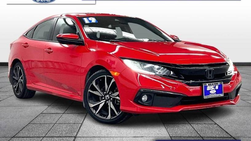 HONDA CIVIC 2019 2HGFC2F80KH541480 image