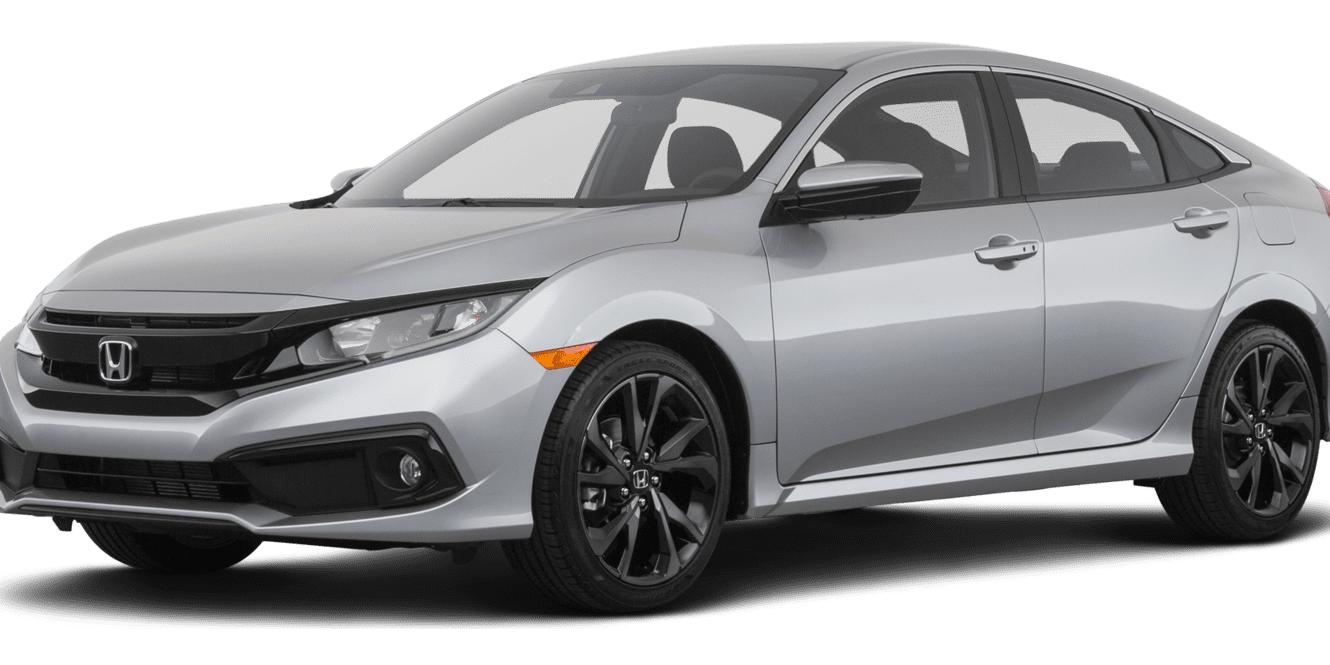 HONDA CIVIC 2019 19XFC2F83KE207406 image