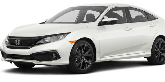 HONDA CIVIC 2019 2HGFC2F85KH591081 image
