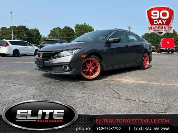 HONDA CIVIC 2019 2HGFC2E85KH549950 image