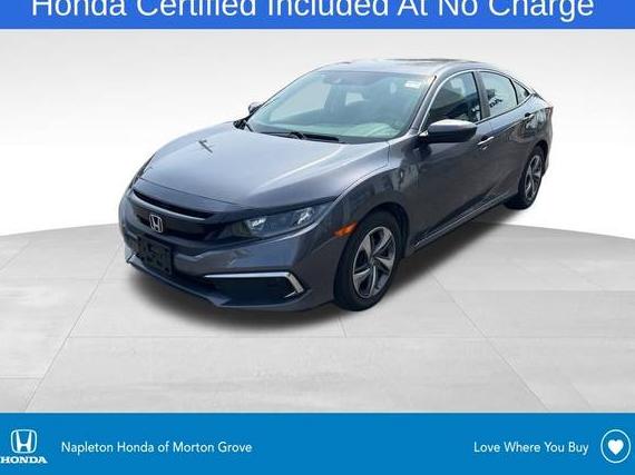 HONDA CIVIC 2019 2HGFC2F62KH551619 image