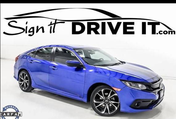 HONDA CIVIC 2019 19XFC2F81KE005941 image
