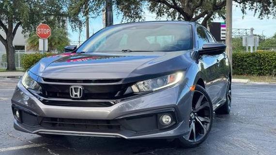 HONDA CIVIC 2019 2HGFC2F82KH509873 image