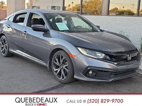 HONDA CIVIC 2019 2HGFC2F81KH582507 image