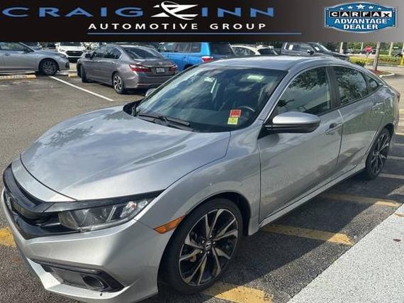 HONDA CIVIC 2019 2HGFC2F8XKH599645 image