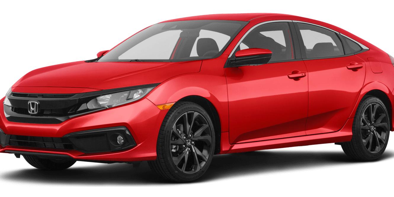 HONDA CIVIC 2019 2HGFC2F89KH599149 image