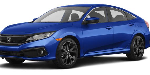 HONDA CIVIC 2019 19XFC2F84KE038156 image